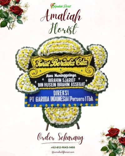 Papan Bunga Duka di Cijeungjing